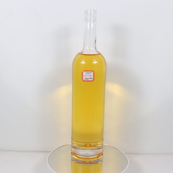 1000ml Clear Glass Bottles Wholesale With Stoppers 800g