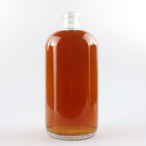 1000ml Boston Round Glass Bottles Wholesale Vodka 520g