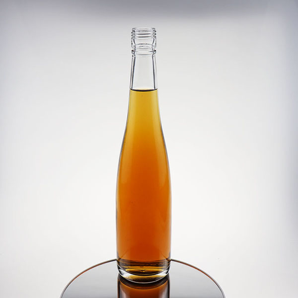 500ml Drop Shaped Water Bottle Vodka Glass Bottle with Screw Cap  480g