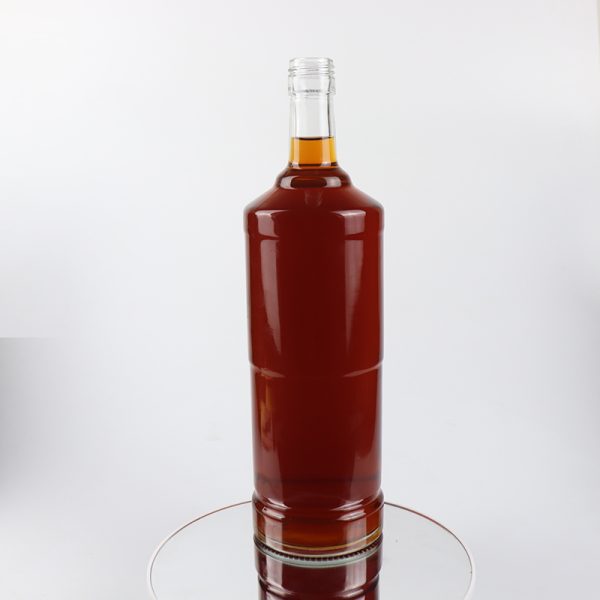 1000ml  Clear Glass Bottles Wholesale With Stoppers 580g