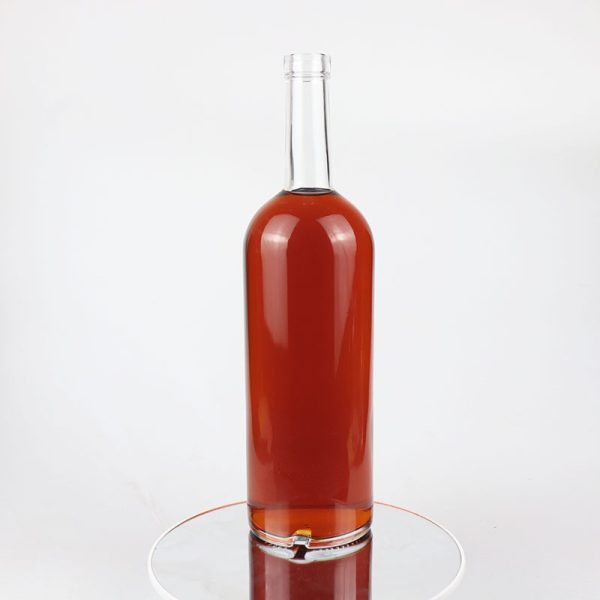 1000ml Clear Spirit Wholesale Glass Bottles For Sale 600g