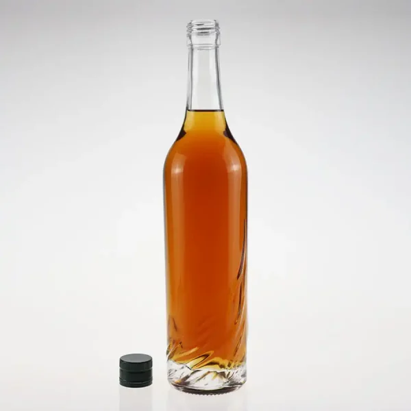 750ml Whiskey Bottle with aluminium cap