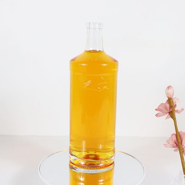 1 Liter Glass Beverage Corked Bottles Wholesale 720g