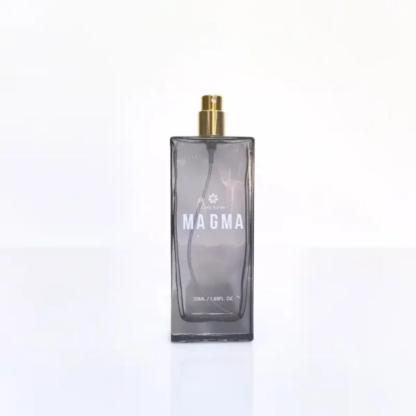 100ml glass perfume bottle with printing