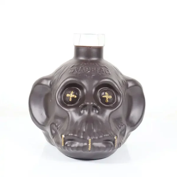 Monkey special shaped glass liquor bottle