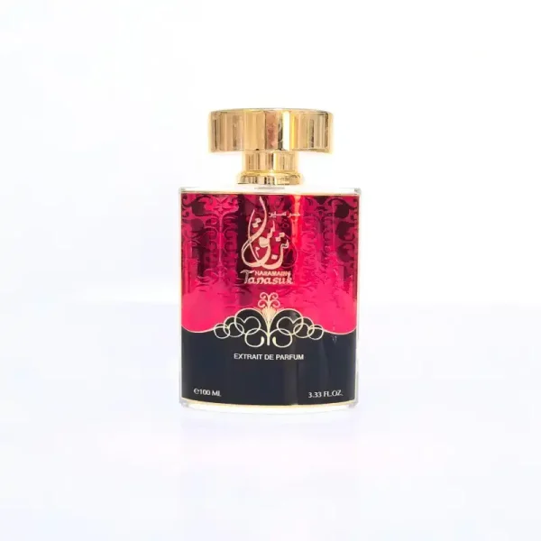 30ml 50ml 100ml Red perfume bottle with printing