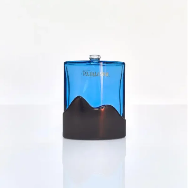 25ml 30ml 50ml spray perfume bottle with blue printing