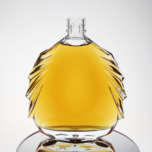 700ml 900g customized glass bottle for brandy
