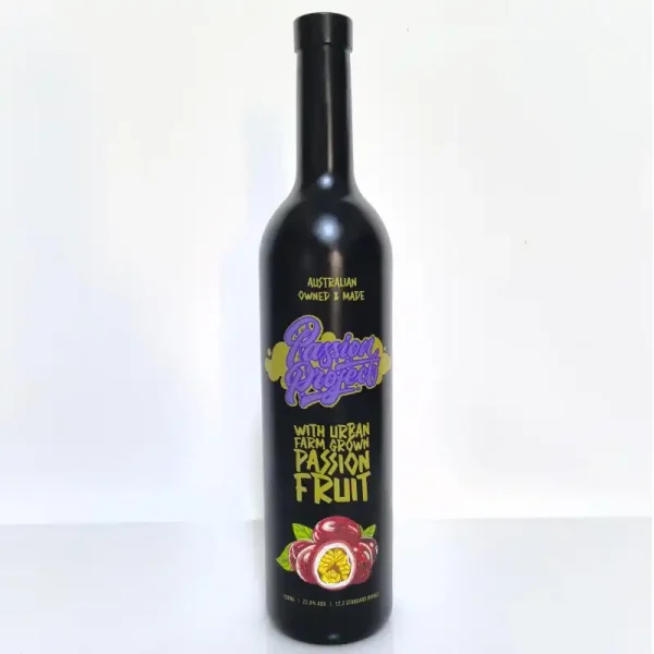 750ml multitudinous black glass bottle with silkscreen