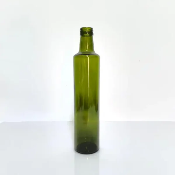 500ml Olive Oil Bottle  olive green 380g