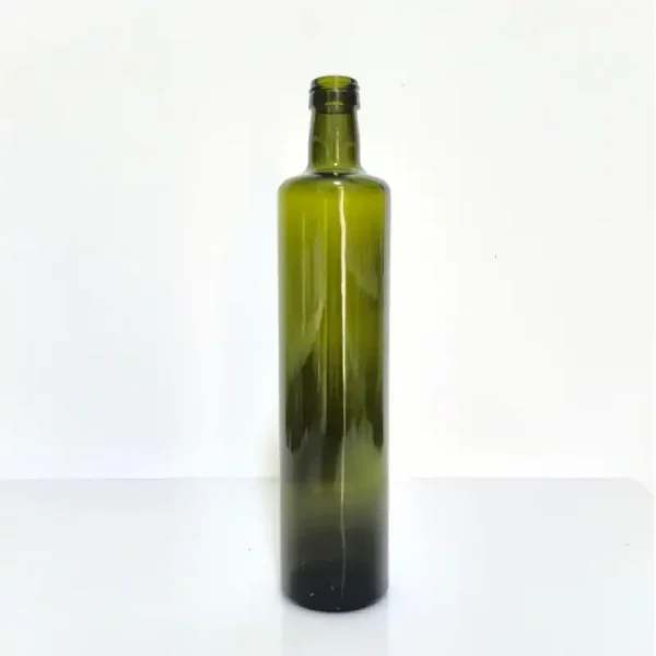 750ml Green round Olive Oil Bottle 500g