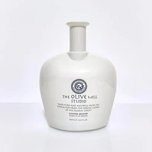700ml glass bottle with silkscreen 850g