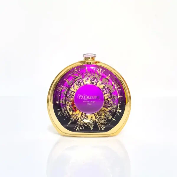 50ml 100ml round glass perfume bottle with new luxury design