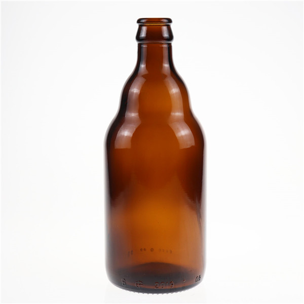 330ml Amber sparkling glass bottle