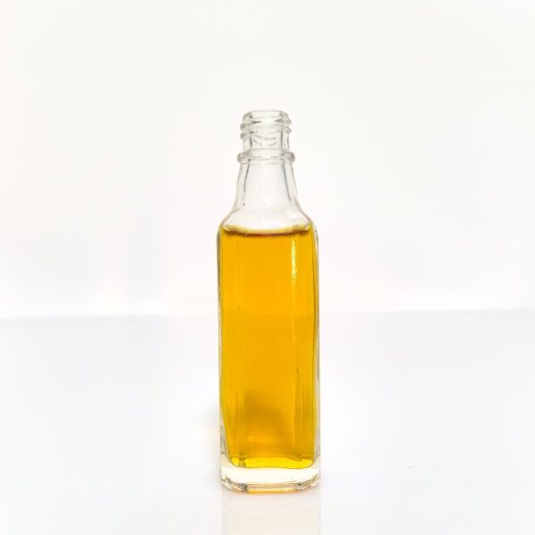 50ml 100g Square Mini Glass Bottle