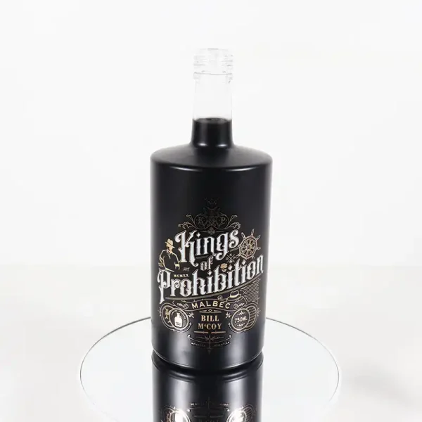 750ml Glass Liquor Bottles Wholesale For Rum With Printing