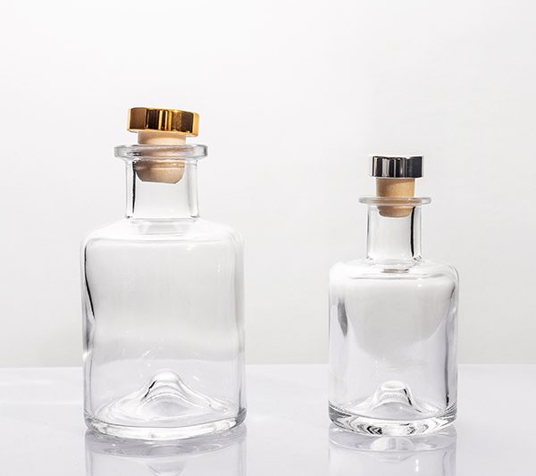 100ml 200ml Square‑Shoulder Clear Glass Perfume & Diffuser Bottle