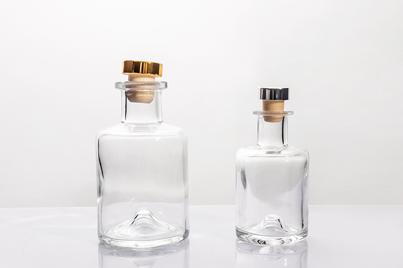 100ml 200ml Square‑Shoulder Clear Glass Perfume & Diffuser Bottle