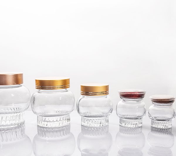 30ml 70ml 100ml 180ml 380ml 500ml Round Jar with a Base