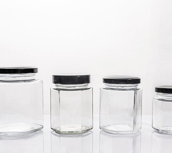 45ml 60ml 90ml 180ml 280ml Jars of Rhombic-shaped