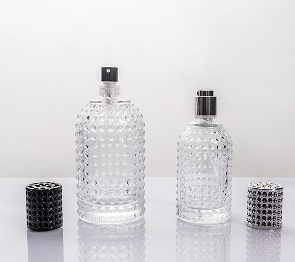 100ml 150ml Hobnail Clear Glass Perfume Bottle