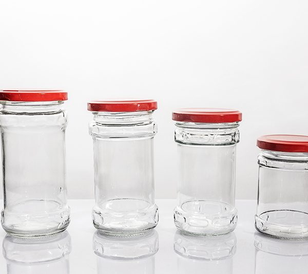 200ml 200ml 230ml 260ml Clear Jars with Tinplate Screw Cap
