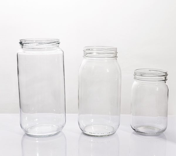 1000ml 750ml 500ml Multi‑size Straight‑Sided Glass Jars