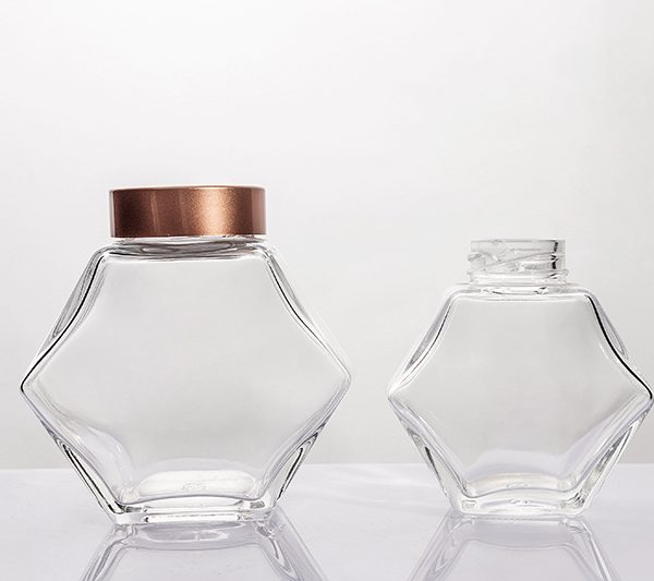 360ml 180ml Premium Hexagonal Glass