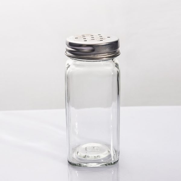 Square Glass Spice Shaker